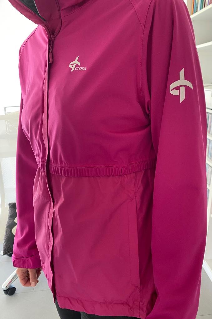 Veste coupe vent  ( golf ou balades ) Cross M fuchsia, Taille 38/40 (M), Enlèvement ou Envoi, Autres couleurs, Comme neuf