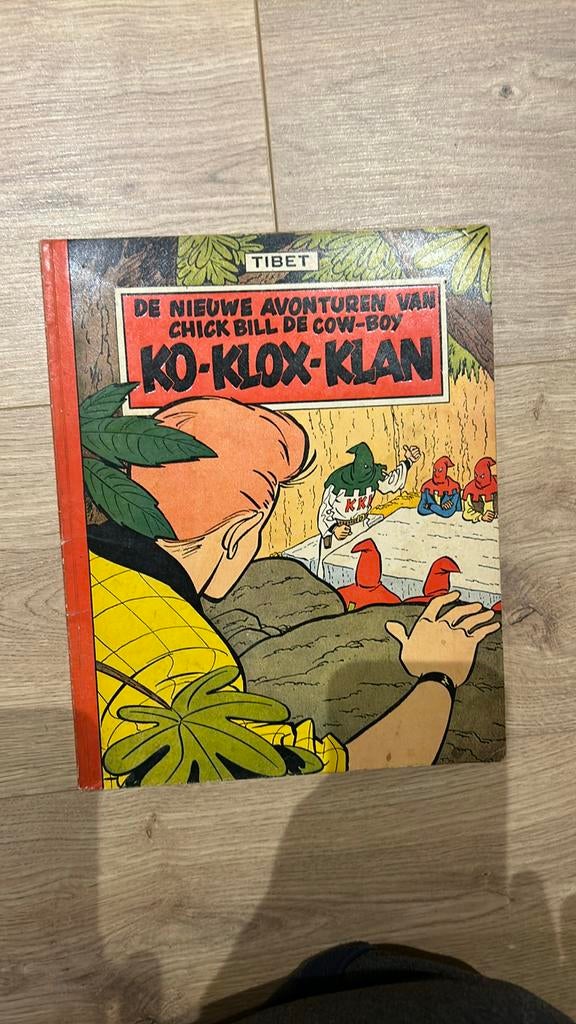 Tibet chick bill ko-klox-klan eerste druk, Enlèvement ou Envoi, Utilisé