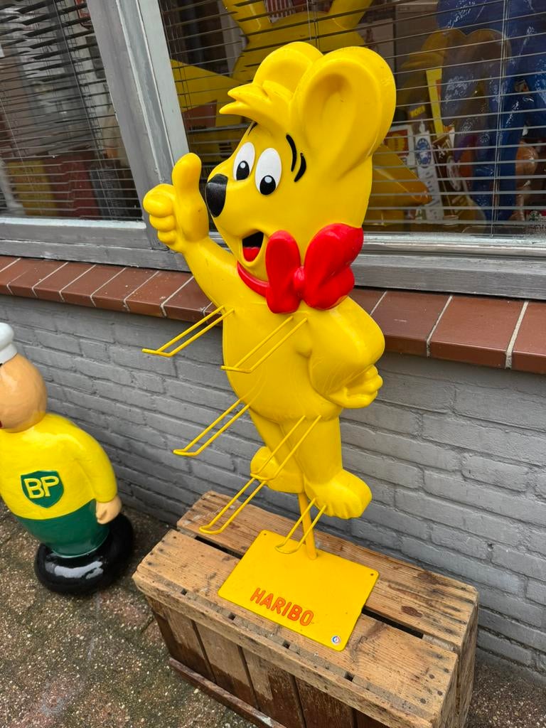 Présentoir publicitaire de la boutique vintage Haribo, Enlèvement ou Envoi, Utilisé, Panneau publicitaire