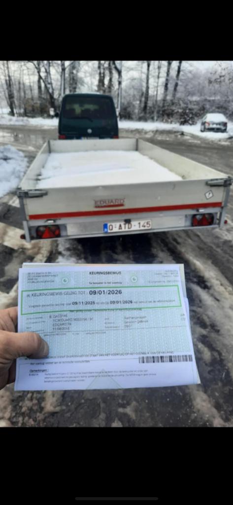 + productie van zeildoek en ijzeren constructies, Ophalen