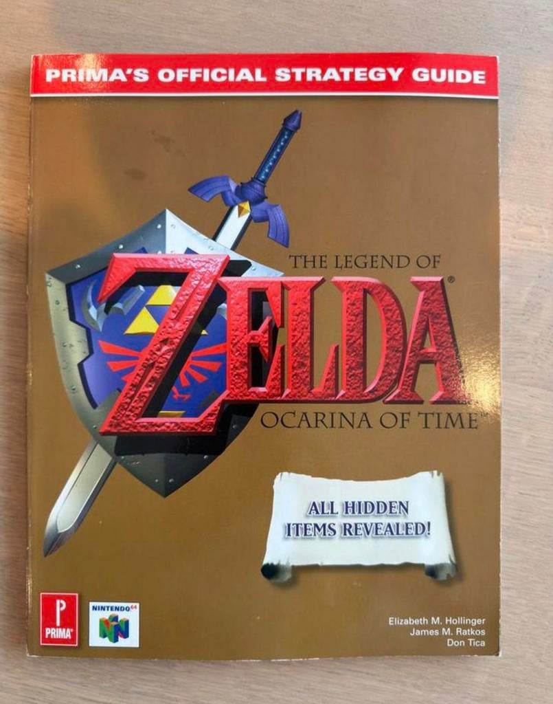 Zelda: Ocarina of Time Official Guide, Games en Spelcomputers, Games | Nintendo 64, Ophalen of Verzenden, Zo goed als nieuw