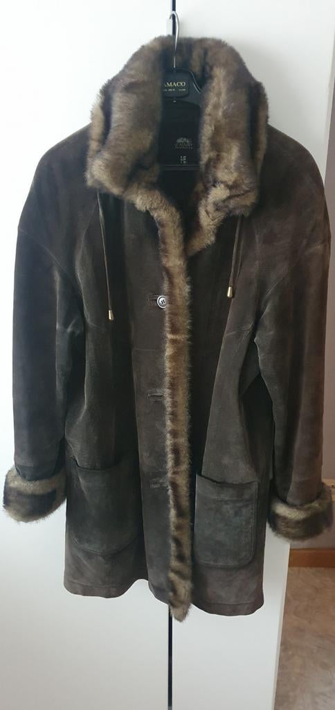 Echte daim dames jas, Ophalen, Zo goed als nieuw