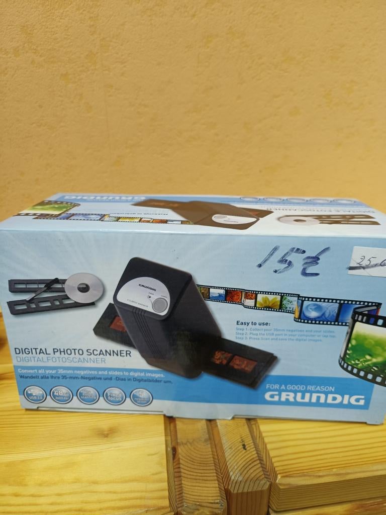 Digital photo scanner, Ophalen, Zo goed als nieuw