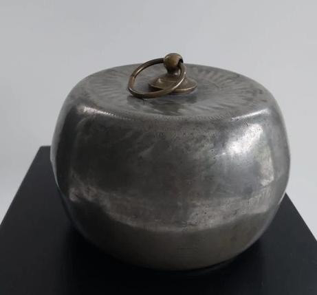 Antieke tinnen beddenkruik, Antiek en Kunst, Ophalen of Verzenden