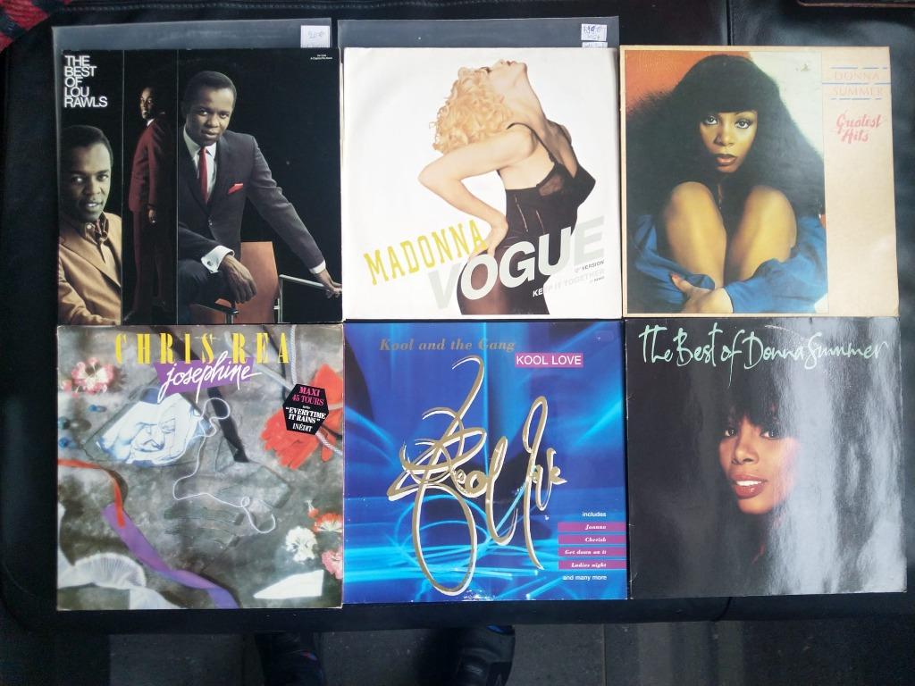 LOT 3 = 6 MEILLEURS VINYLES/VINYLE/VENDEZ MAINTENANT - RÉDUC, CD & DVD, Vinyles | Pop, Envoi, 1980 à 2000, Utilisé, 12 pouces