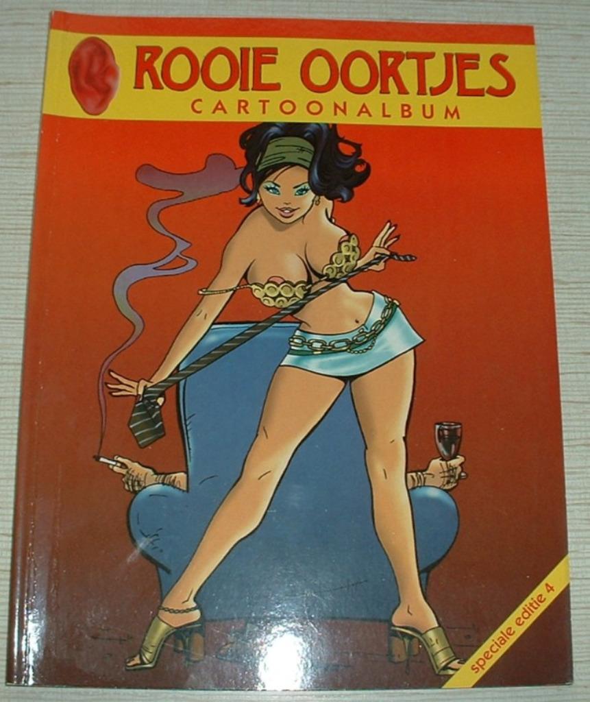 rooie oortjes cartoonalbum speciale editie 4, Livres, Enlèvement ou Envoi, Une BD, Comme neuf, Gürsel