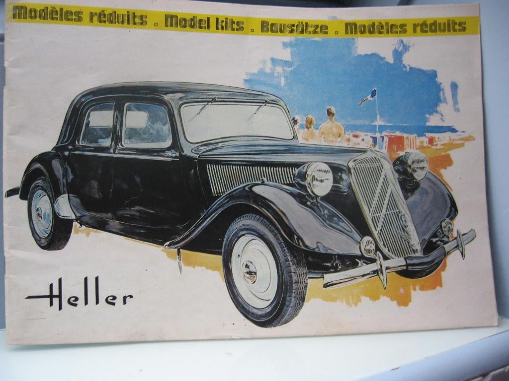 Ancien catalogue de modèles réduits Heller, Enlèvement ou Envoi, Comme neuf