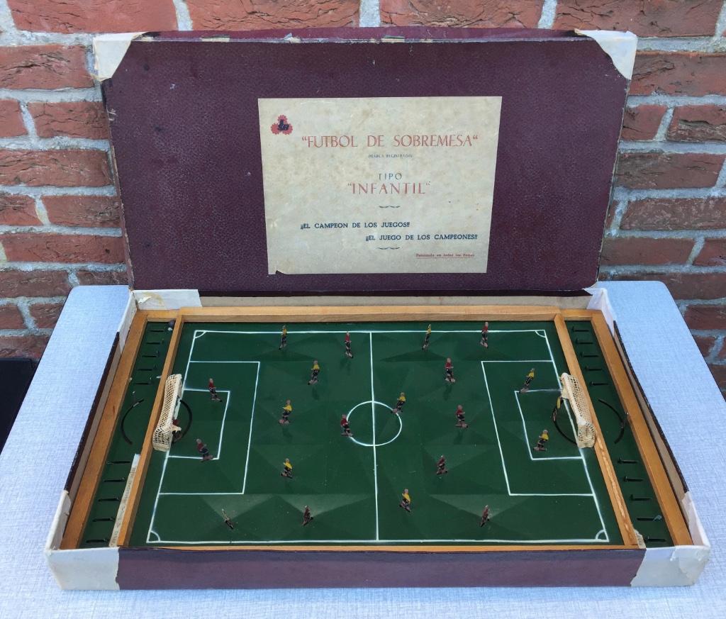Jeu de baby-foot années 40 - 50 rare, Enlèvement ou Envoi, Utilisé, Jeu