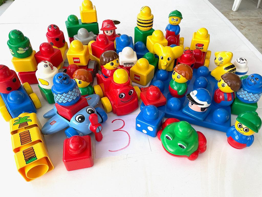 Lot de grands DUPLO (Lego) 3, Enlèvement ou Envoi, Utilisé, Briques en vrac, Duplo