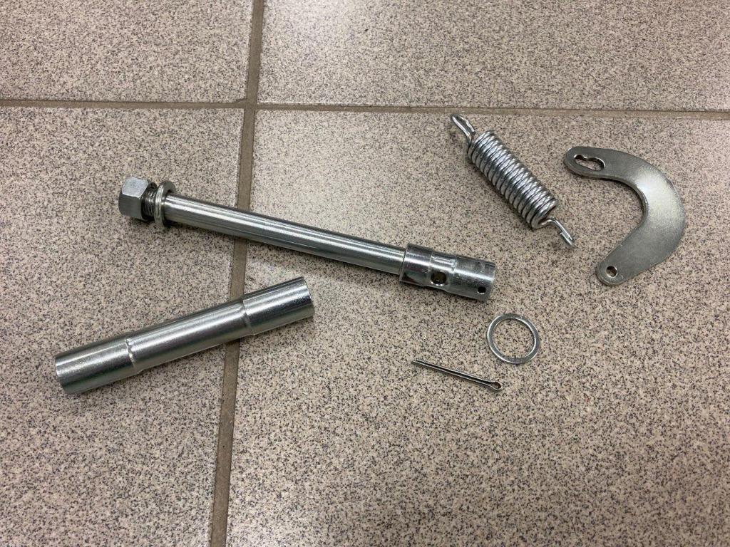 Ensemble axe de béquille centrale d'origine HONDA SS50, CD50, Motos, Enlèvement ou Envoi, Neuf