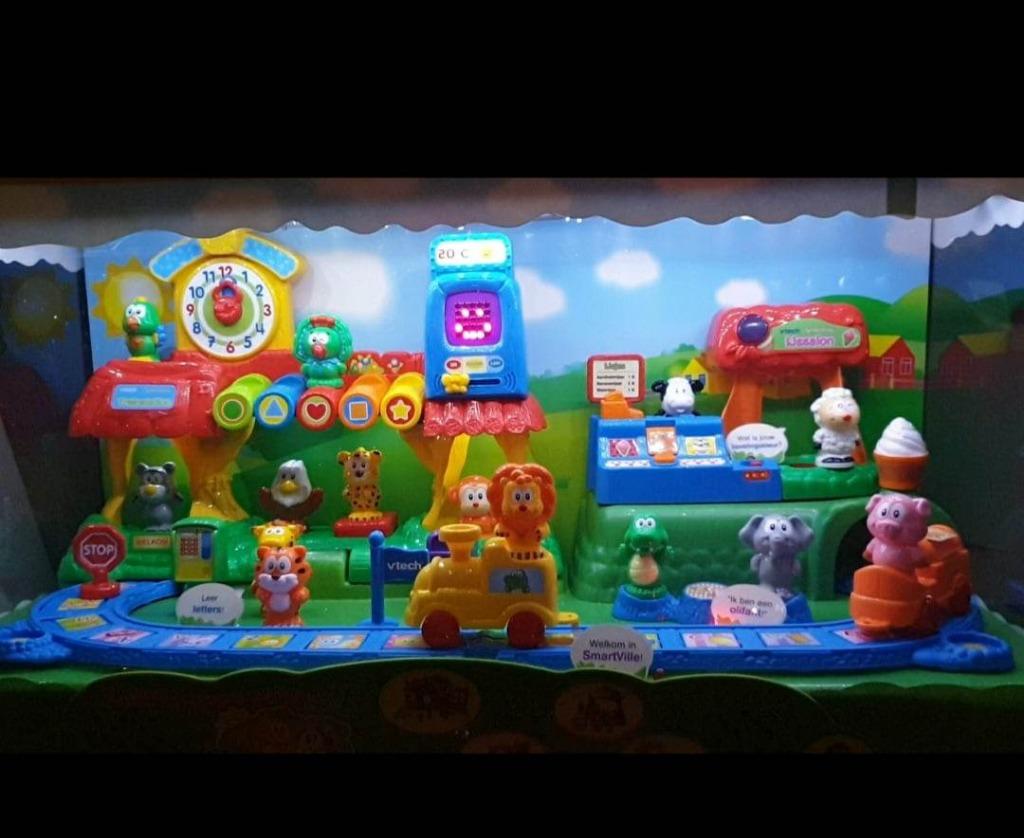 V-tech showroom box met licht en geluid, Ophalen, Nieuw, Reclamebord