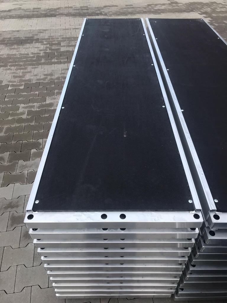 Échafaudage de façade en aluminium | 1000 m² | Plettac, Bricolage & Construction, Envoi, Neuf, Échafaudage de façade, 5 mètres de hauteur ou plus