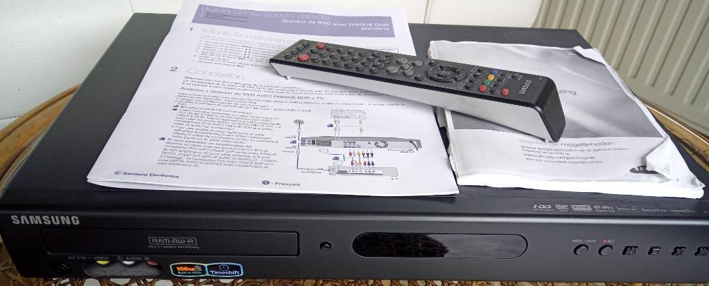 Enregistreur DVD-HD 160 Go Samsung, Disque dur, Utilisé, Samsung, Enlèvement