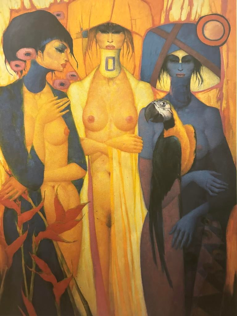 Jef Van Tuerenhout - Offset Litho, Antiek en Kunst, Kunst | Litho's en Zeefdrukken, Ophalen