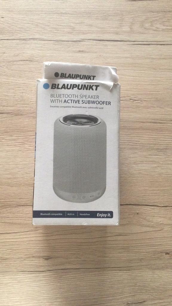 Haut parleur enceinte Bluetooth blaupunkt, TV, Hi-fi & Vidéo, Enceintes, Utilisé