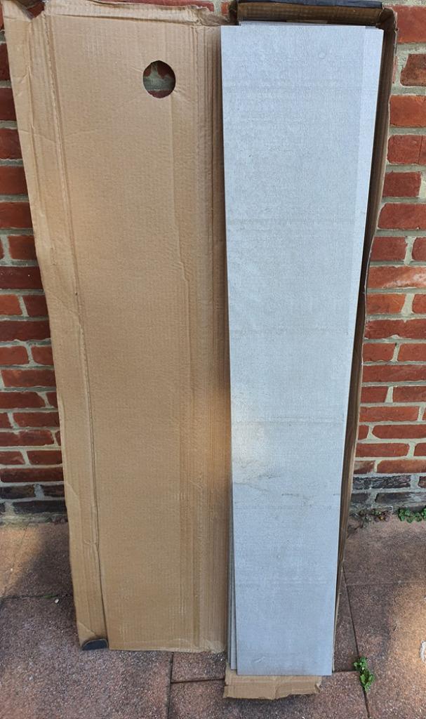 Kwaliteitstegels 4m² Vloertegels Cementstructuur 1200x200x10, Bricolage & Construction, Dalles & Carrelages, Neuf, 60 cm ou plus