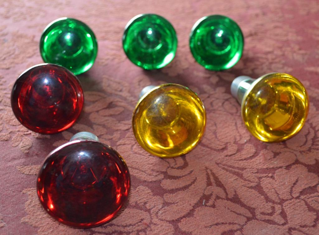 13 gekleurde lampen voor discolichten, 30 tot 60 watt, Disco, Gebruikt, Gloeilamp