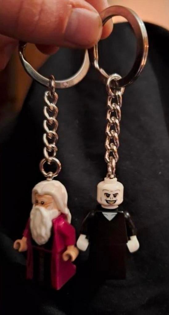 Lego Sleutelhangers Harry Potter: Perkamentus en voldemort, Ophalen