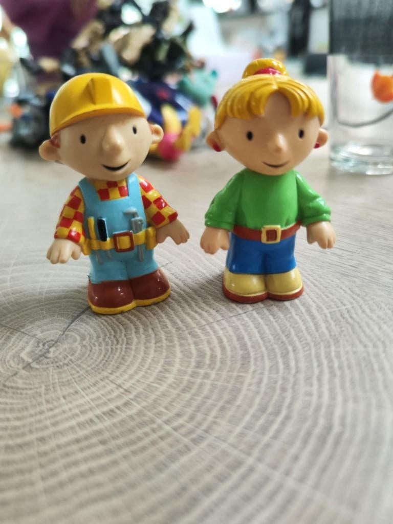 Figurines Bob le bricoleur & Wendy, Enlèvement ou Envoi, Utilisé