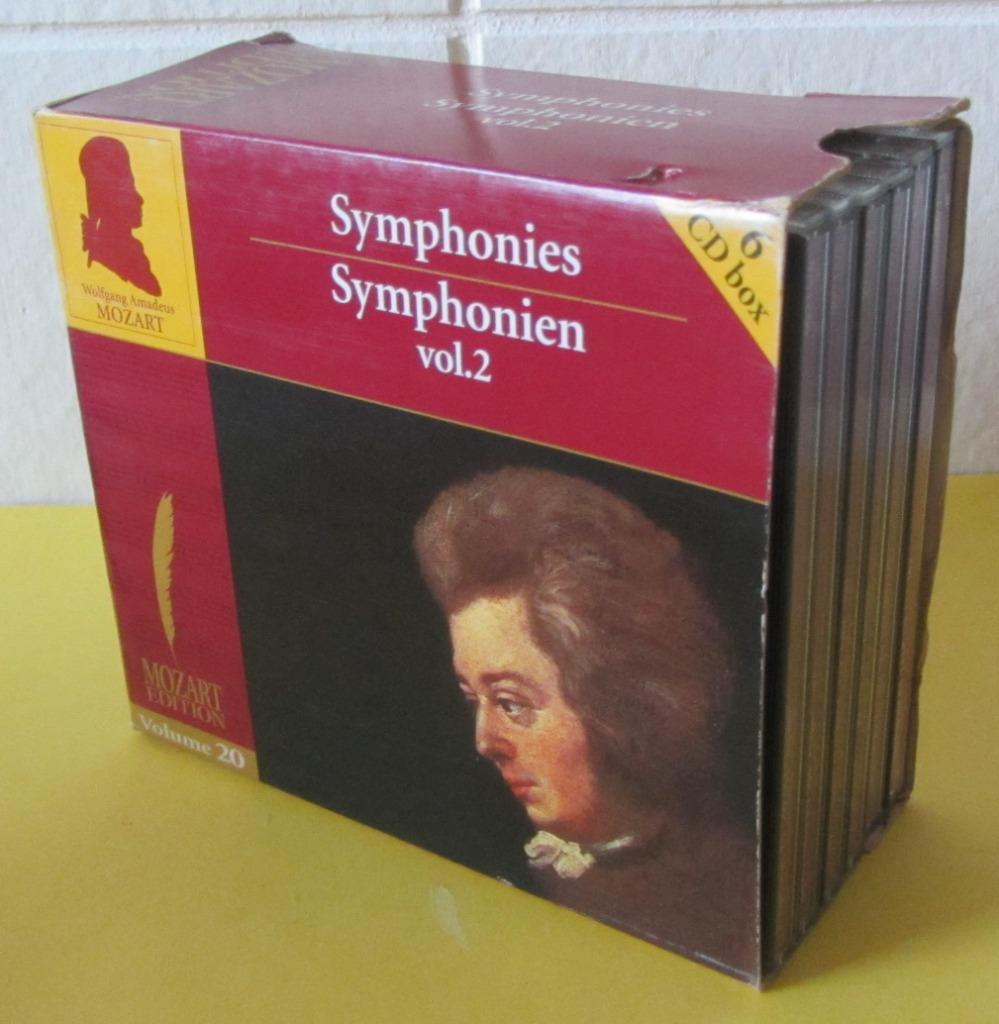 Mozart - Symphonies - Vol 2 - 6 cd Box, Cd's en Dvd's, Cd's | Klassiek, Gebruikt, Kamermuziek, Modernisme tot heden, Boxset, Ophalen of Verzenden