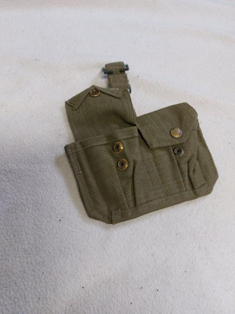 klein munitietasje, riembevestiging ABL, Collections, Objets militaires | Général, Enlèvement ou Envoi, Armée de terre, Autres types