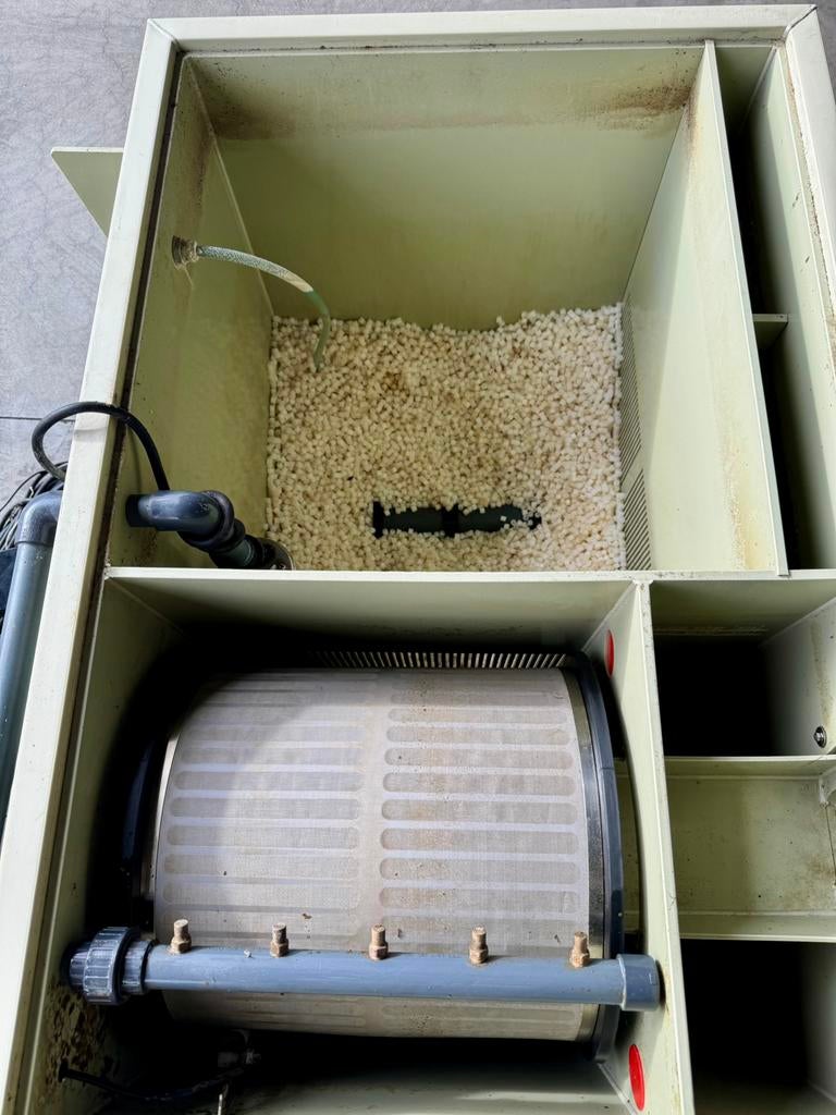 Filtre à tambour Koi Pond 30000 gravité, Enlèvement, Comme neuf, Filtre de bassin