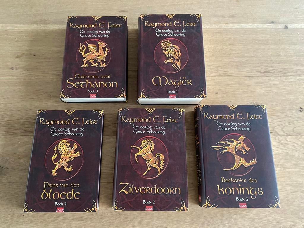 Raymond e feist - oorlog van de grote scheuring, Boeken, Ophalen of Verzenden, Zo goed als nieuw