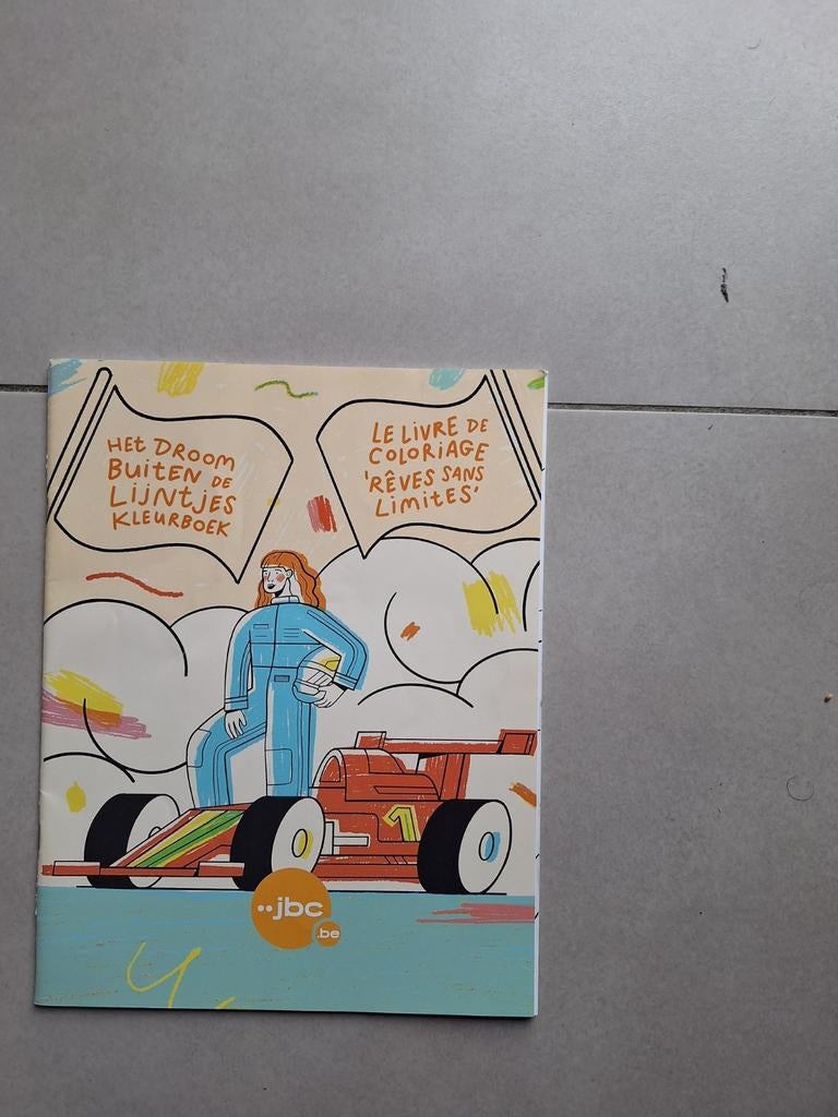 Het Droom buiten de lijntjes kleurtjes, Boeken, 3 tot 4 jaar, Ophalen of Verzenden, Zo goed als nieuw, Jbc