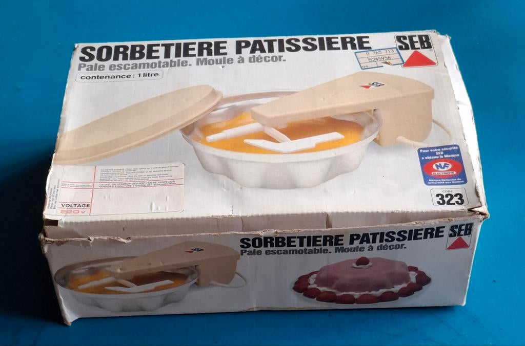 Sorbetière pâtissière SEB, Ophalen of Verzenden