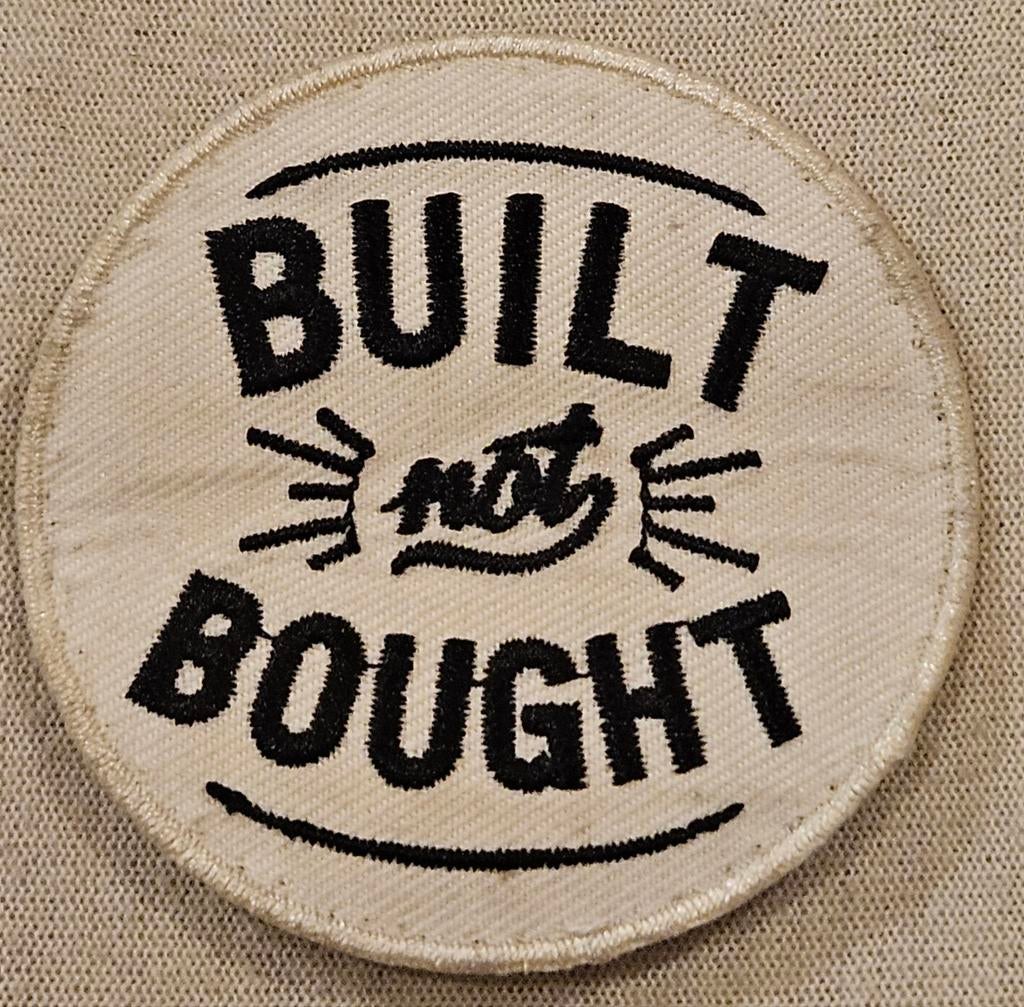 Patch construit et non acheté
Il s'agit d'un « Bu » brodé, Collections, Enlèvement ou Envoi