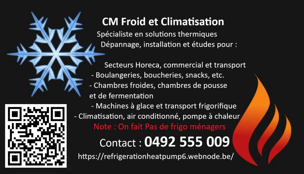 Frigoriste froid clim aircos, Enlèvement