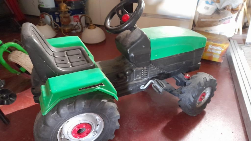 Mooie tractor, Ophalen, Gebruikt