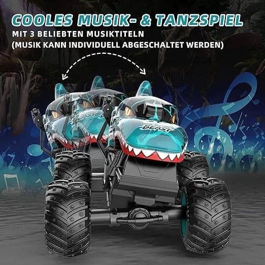Op afstand bestuurde monstertruck | GRATIS LEVERING, Elektro, -, Verzenden, Auto offroad