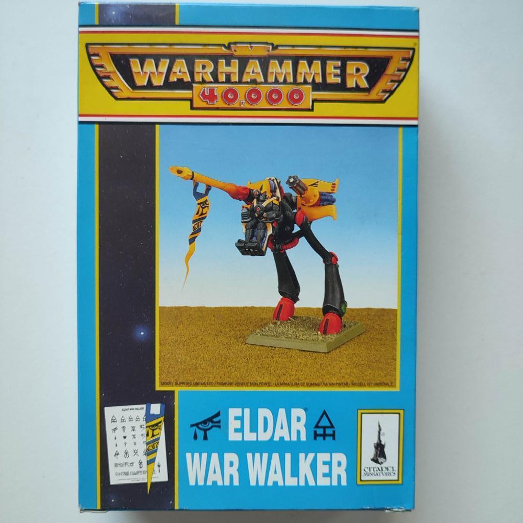 Eldar War Walker MkI.2, Hobby & Loisirs créatifs, Enlèvement ou Envoi, Comme neuf, Warhammer 40000, Figurine(s)