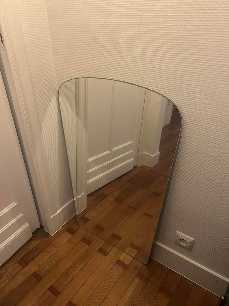 Arched mirrow/ vintage spiegel / miroir arché, Enlèvement, Utilisé