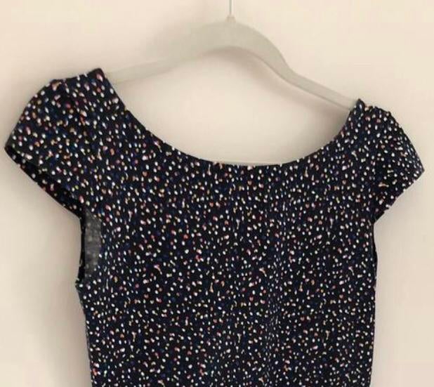 kleedje Lola & Liza 34 XXS, Kleding | Dames, Jurken, Zo goed als nieuw, Maat 34 (XS) of kleiner, Blauw, Boven de knie, Ophalen of Verzenden