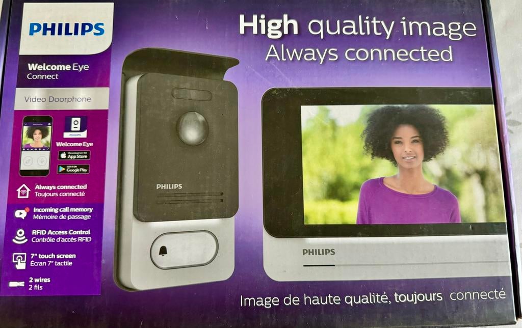 Vidéophone Philips WelcomeEye Connect, Ophalen of Verzenden, Nieuw