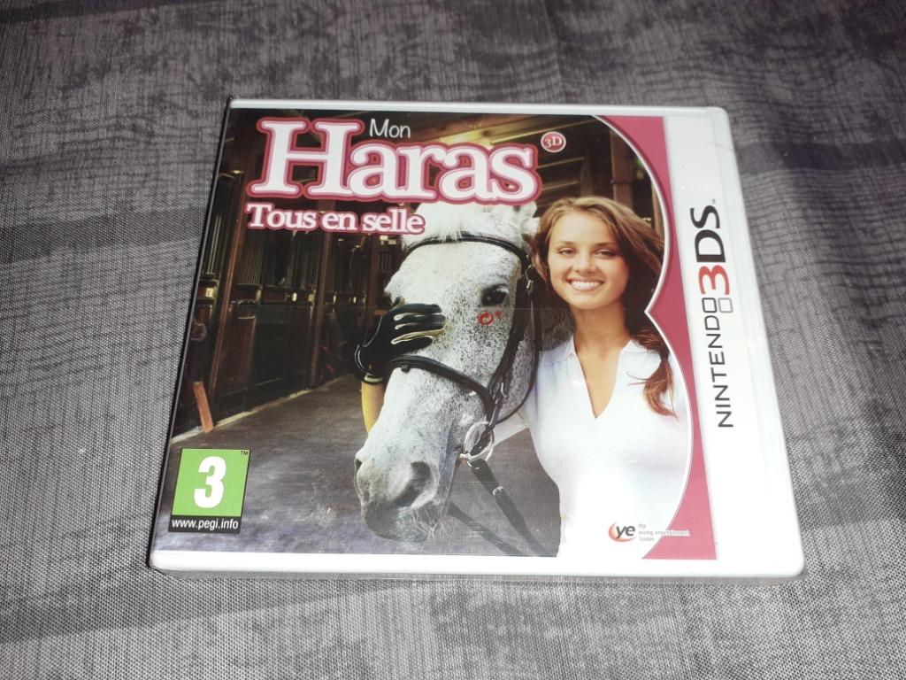 Mon haras 3D - Tous en selle (Nintendo 3DS) neuf sous cello, Enlèvement ou Envoi, Neuf