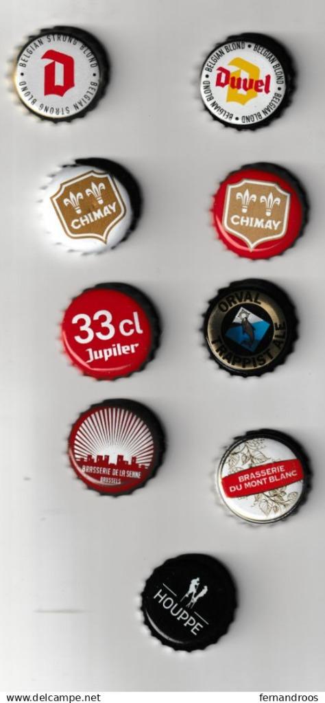 CAPSULES BIERES BELGES DIVERSES, Collections, Enlèvement ou Envoi, Comme neuf, Autres types, Autres marques