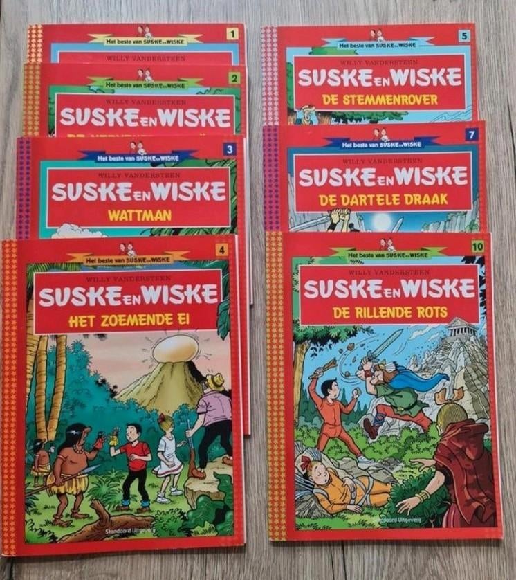 Strips : het beste van suske en wiske ( 7 stuks ), Boeken, Ophalen of Verzenden, Zo goed als nieuw