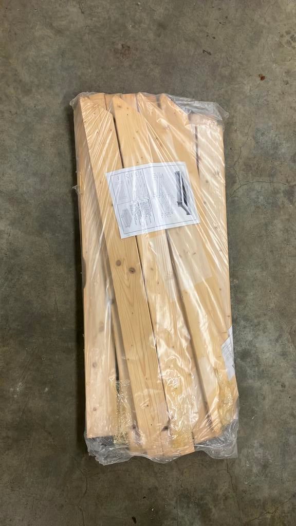 Houten zandbak, Ophalen, Zo goed als nieuw