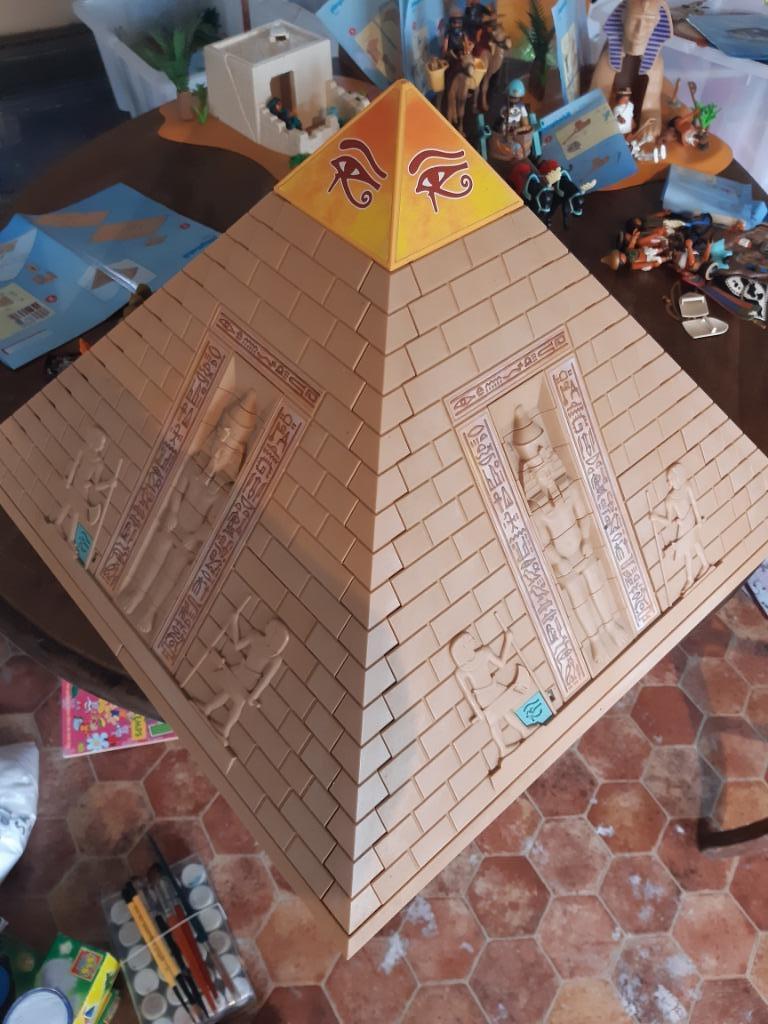 Playmobil Egypte antique (pyramide+sphynx+temple+char+...), Enfants & Bébés, Jouets | Playmobil, Comme neuf, Ensemble complet