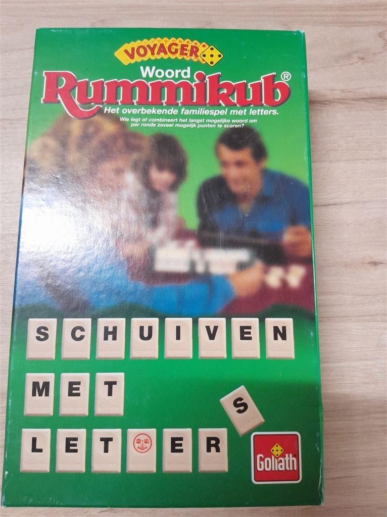Woord rummikub voyager - s4687, Hobby en Vrije tijd, Verzenden, Zo goed als nieuw