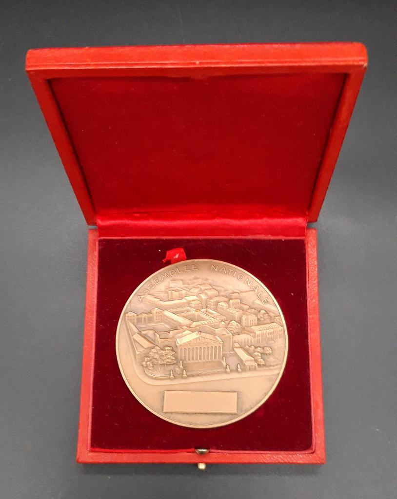Médaille de l'Assemblée nationale française, Enlèvement ou Envoi, Bronze