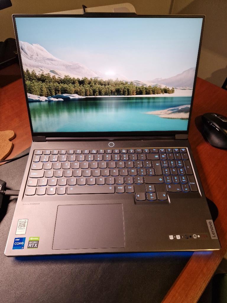 Lenovo Legion 7 16IAX7 – i7‑12800HX • RTX 3070 Ti • 32GB RAM, 32 GB, 16 pouces, 512 GB, Enlèvement