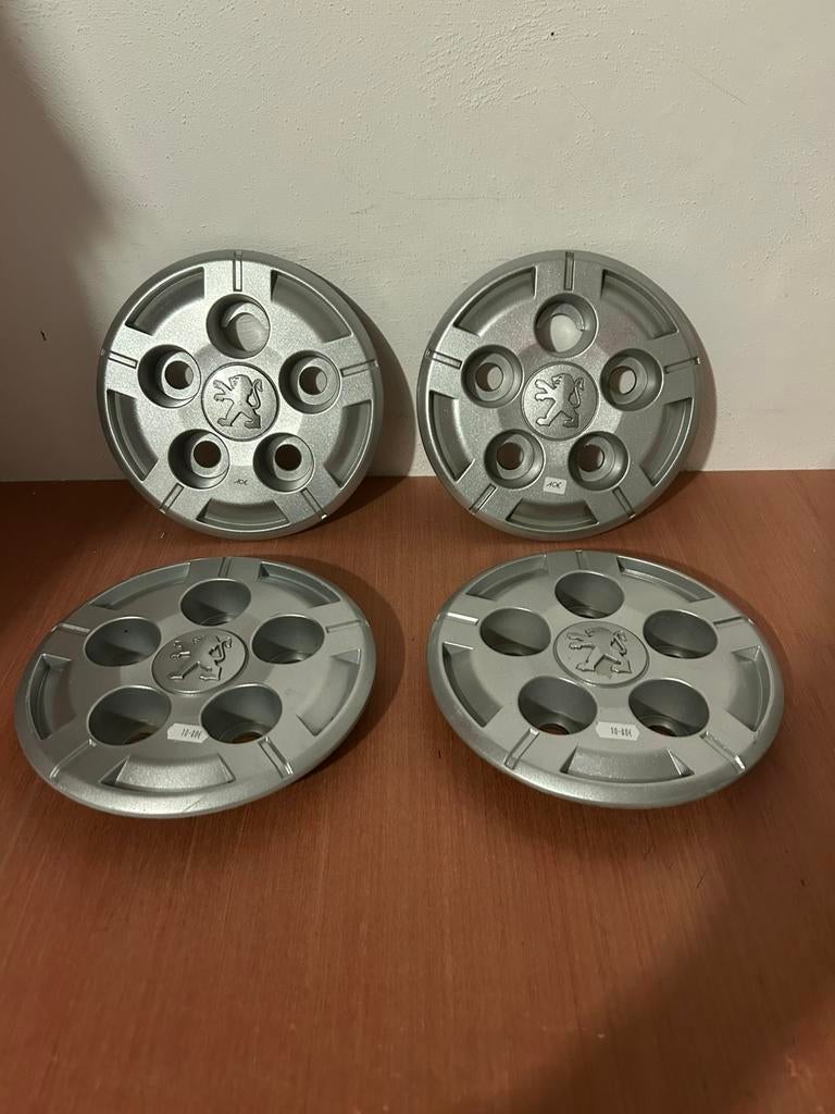 4 enjoliveurs d’origine Peugeot boxer, Enlèvement ou Envoi, Utilisé