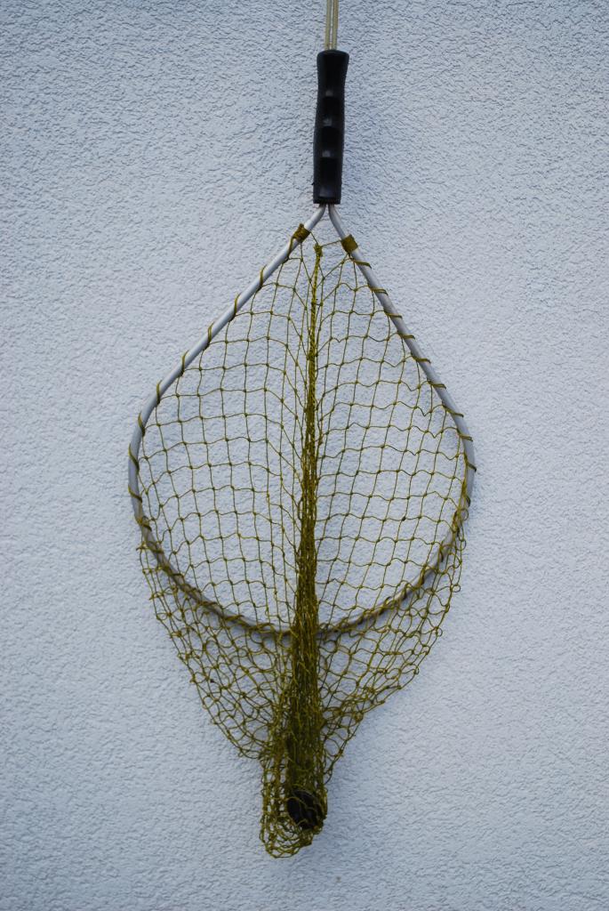 Epuisette pêche à la truite, Enlèvement