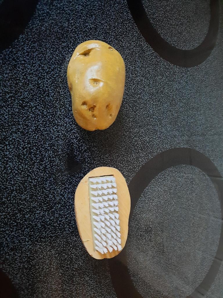 nieuwe aardappel borsteltje, Ophalen of Verzenden, Nieuw