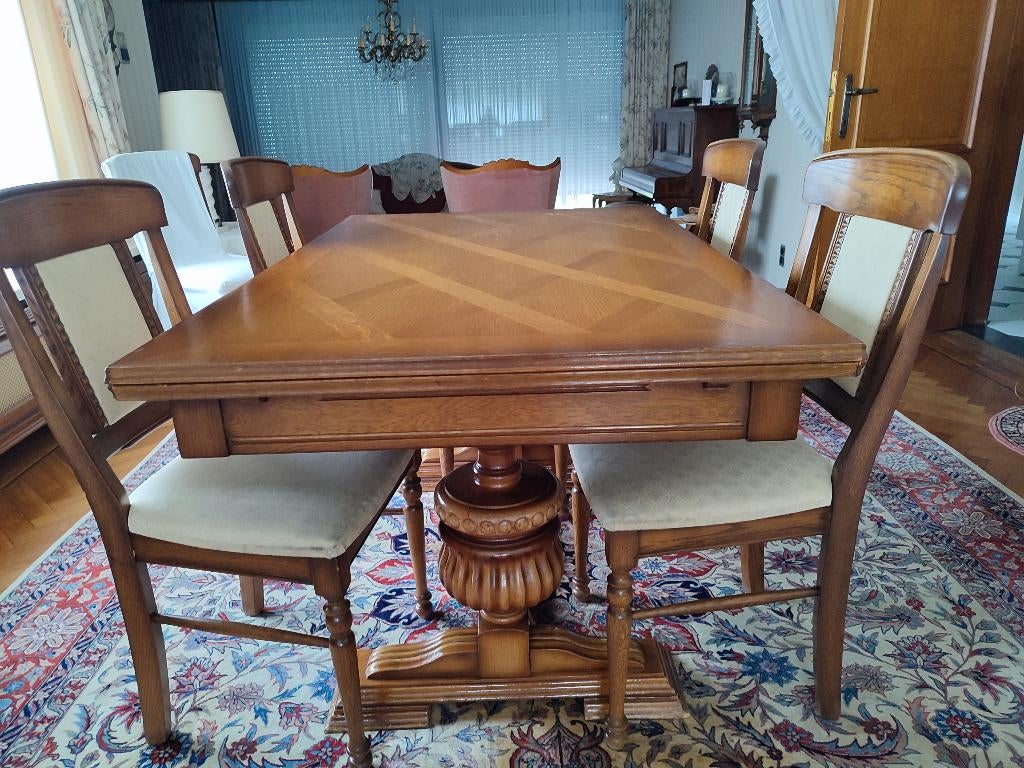 table avec 6 chaises, Enlèvement