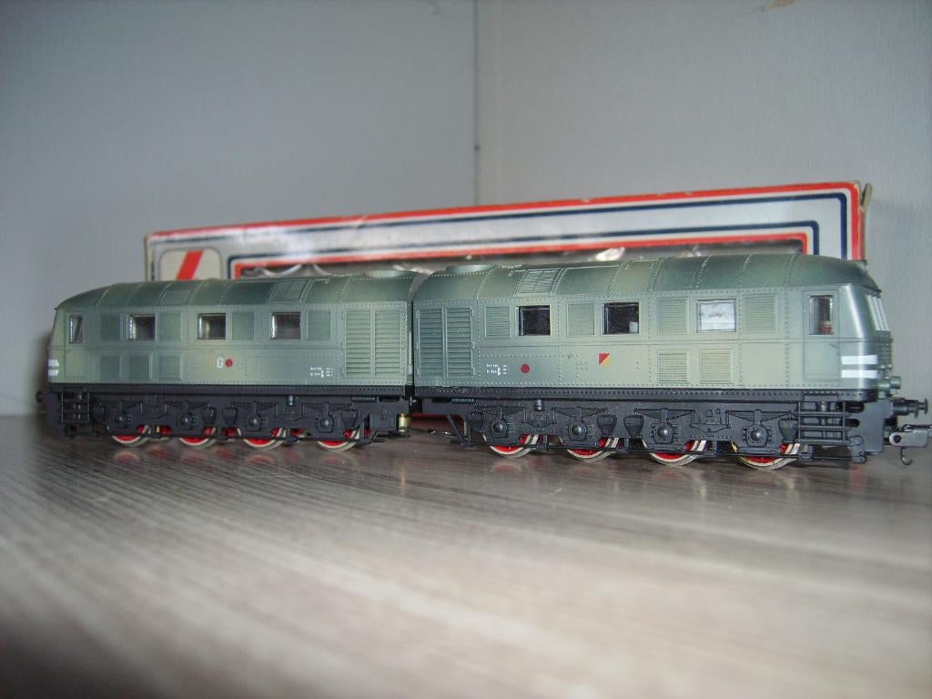 LIMA WAR TRAIN DR EN VERSION CAMOUFLAGE, Hobby & Loisirs créatifs, Trains miniatures | HO, Analogique, Enlèvement ou Envoi, Comme neuf